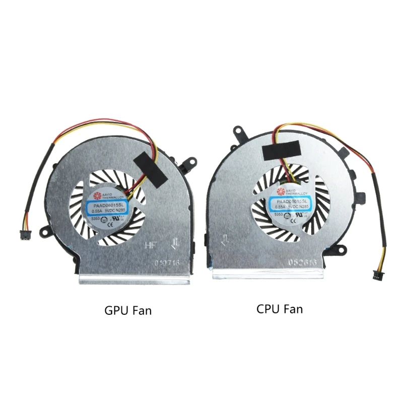 

Вентилятор охлаждения ноутбука для GE72 GE62 PE60 PE70 GL62 GL72 5 В 0,55 А 3-контактный 3-проводной Прямая поставка