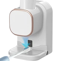 Smart Toothpaste Dispenser 3 Modes Wall Mounted Toothpaste Squeezer Removable Self Adhesive Toothpaste Squeezer for Kids Adults 1