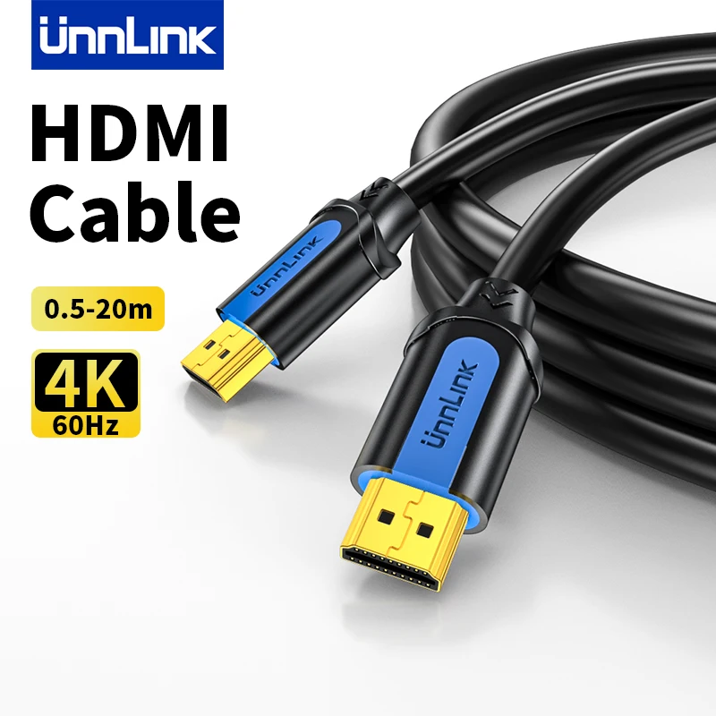 Unnlink 8K 60Hz HDMI Cable 48Gbps 1.5M 4K@144Hz 2K@165Hz HDR for TV xbox