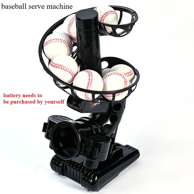 Automatic baseball serve machine outdoor indoor portable beginner training battery needs to be purchased by yourself