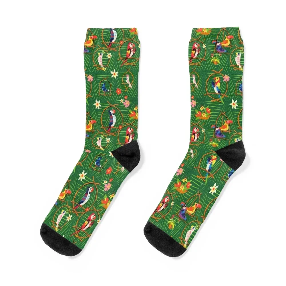 

Enchanted Tiki Room Socks Non-slip sports stockings kawaii Socks Ladies Men's