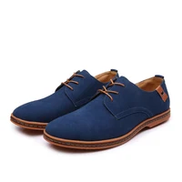 Men's Spring Casual Shoes Leather Breathable Comfort Matte Finish Business Shoes