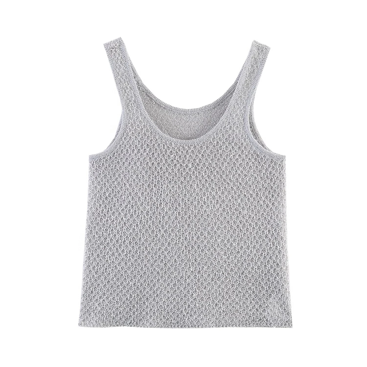 Silver vest