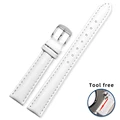 White silver buckle