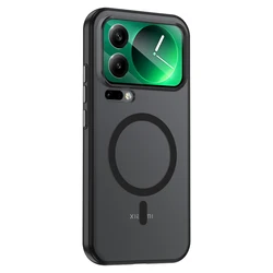 Cover posteriore protettiva in PC rigido opaco con ricarica wireless magnetica premium