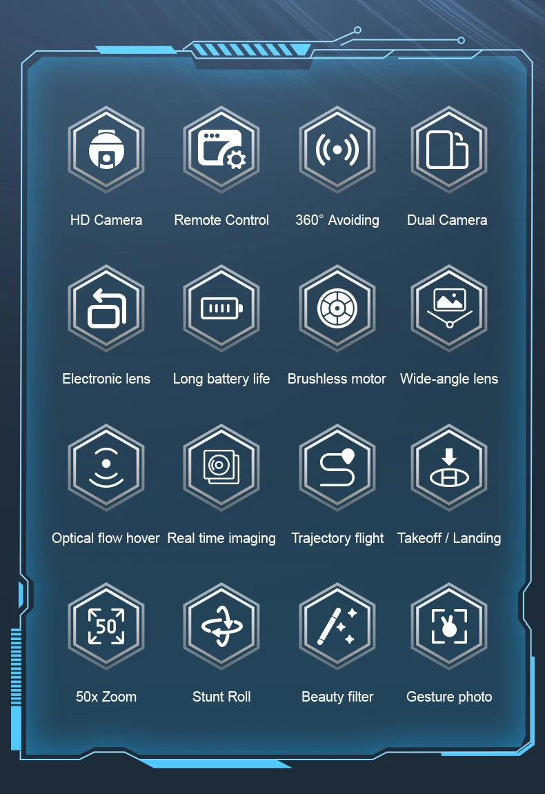 Dron Z4 con cámara HD de 8K, batería de larga duración, 5G, WIFI, modo sin cabeza, Motor sin escobillas para principiantes, cuadricóptero RC con fácil Control