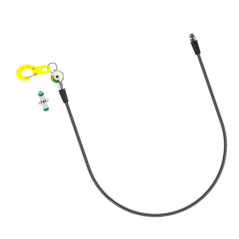 652F 전문 다이빙 장비 고압 탄소 섬유 호스 밤 빛나는