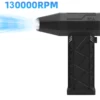 Mini Turbo Jet Fan 130000RPM Electric Air Blower Handheld Duct Fan Violent Fan for Computer Keyboard Outdoors Car Home 6