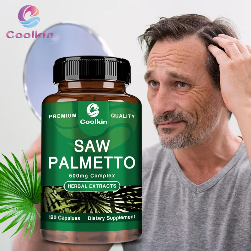 Saw Palmetto-Urinary Health, DHT Blocker and Prostate Support Supplement, Prevents Hair Loss