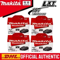 Original Makita 18V DDF487 BL1860 BL1850B BL1850 BL1840 BL1830 Screwdriver Battery Charger 18v Replacement Power Tool Batteries