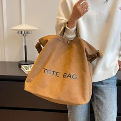 Vintage - Inspired Canvas Tote Bag - Premium Handcrafted Shoulder Bag (Brown - Canvas)