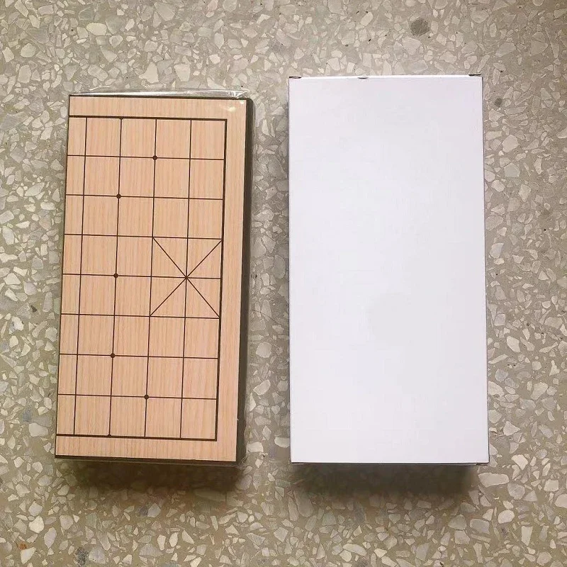 South Korea GANGGI Chess Xiangqi Set Portable Foldable Board 25*25cm Children's IQ EQ Development Janggi Chessman Games korean gonggi game