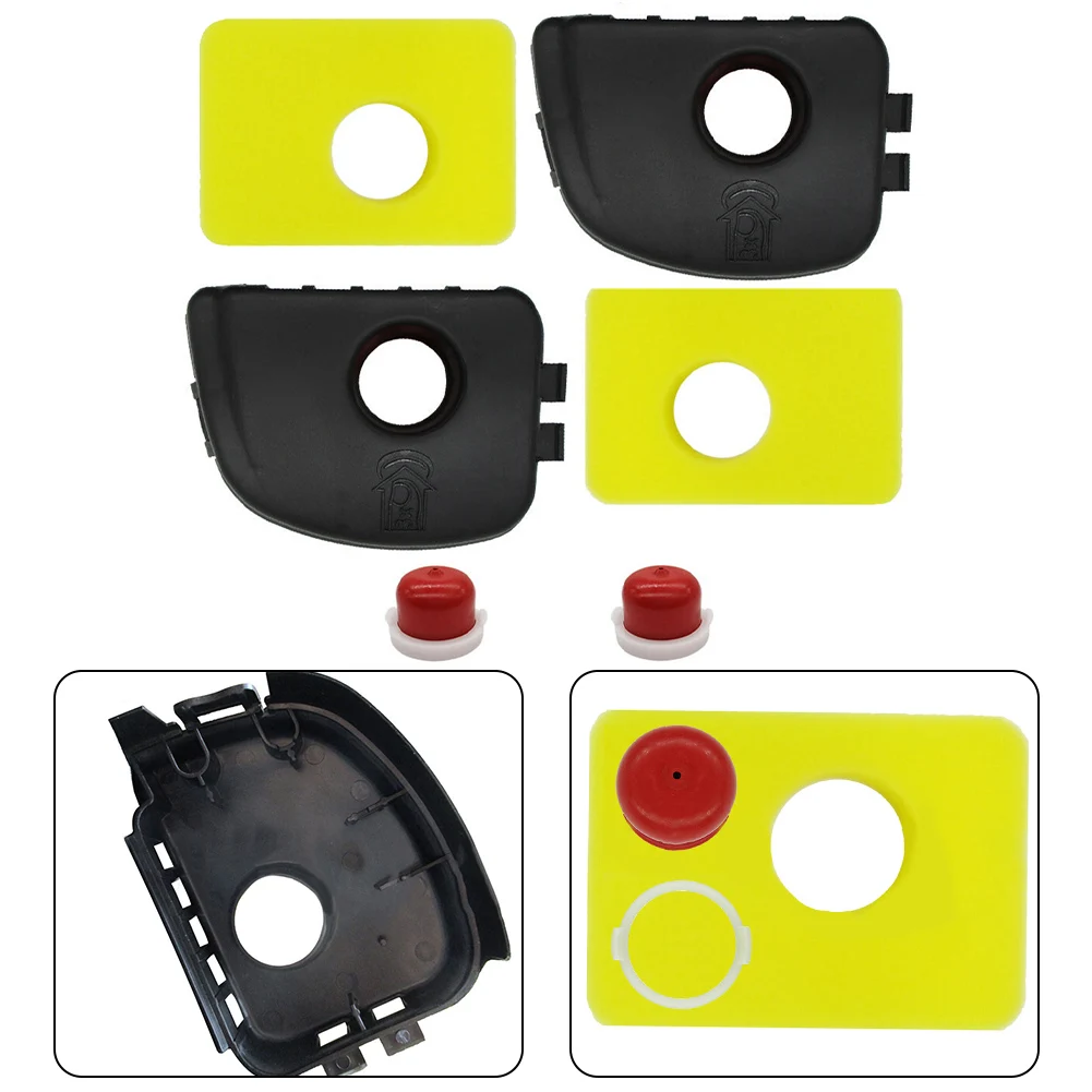 

Primer Bulb Air Cleaner Cover Air Cleaner Accessories Home Improvement Plastic Portable With Air Cleaner Foam Filter