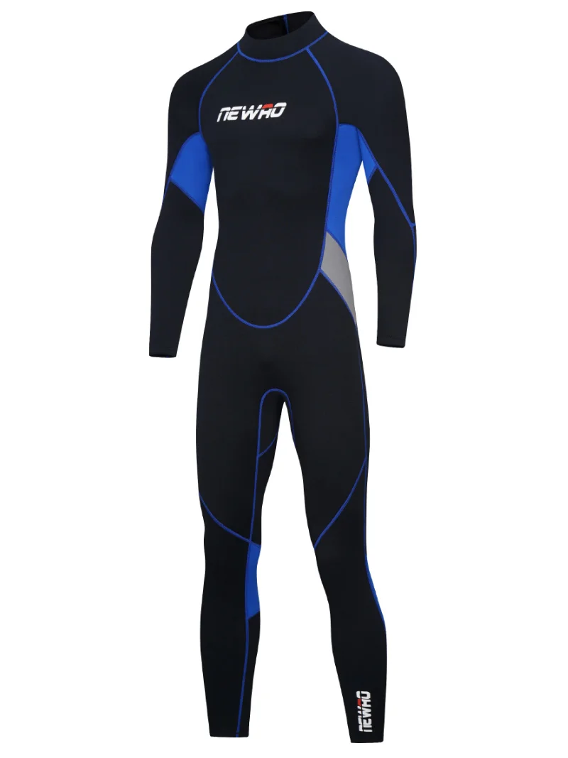 

3MM Diving Suit Short Sleeves Pants Swimwear Neoprene Wetsuit One-Piece Garment Jump Suit For Men Women Swimming Suit