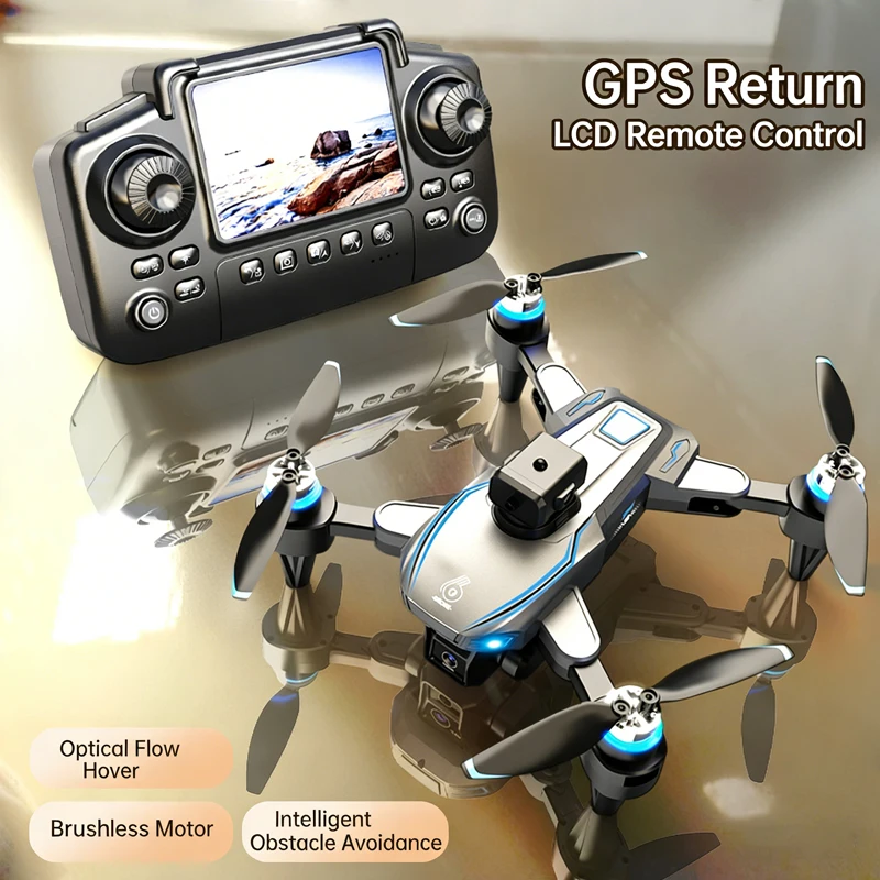 2026 X8 MAX GPS 드론 8K 전문가용 HD 카메라 5G WIFI FPV 360 °   장애물 회피 브러시리스 대형 스크린 RC 쿼드콥터 선물