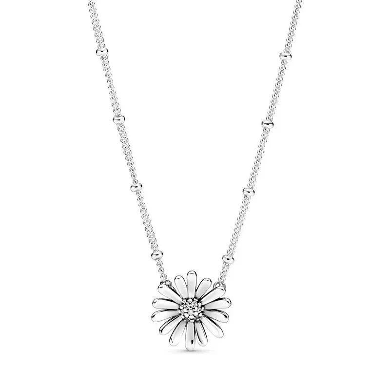 New 925 Sterling Silver Original Women's Eternal Star Moon Women's Necklace Pendant Chain Necklace Decoration DIY Charm Jewelry
