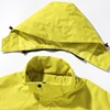 JNLN Unisex Waterproof Outdoor Jacket Windbreaker Rain Coat for Climbing Hiking Camping Trekking Men Women Windproof Breathable
