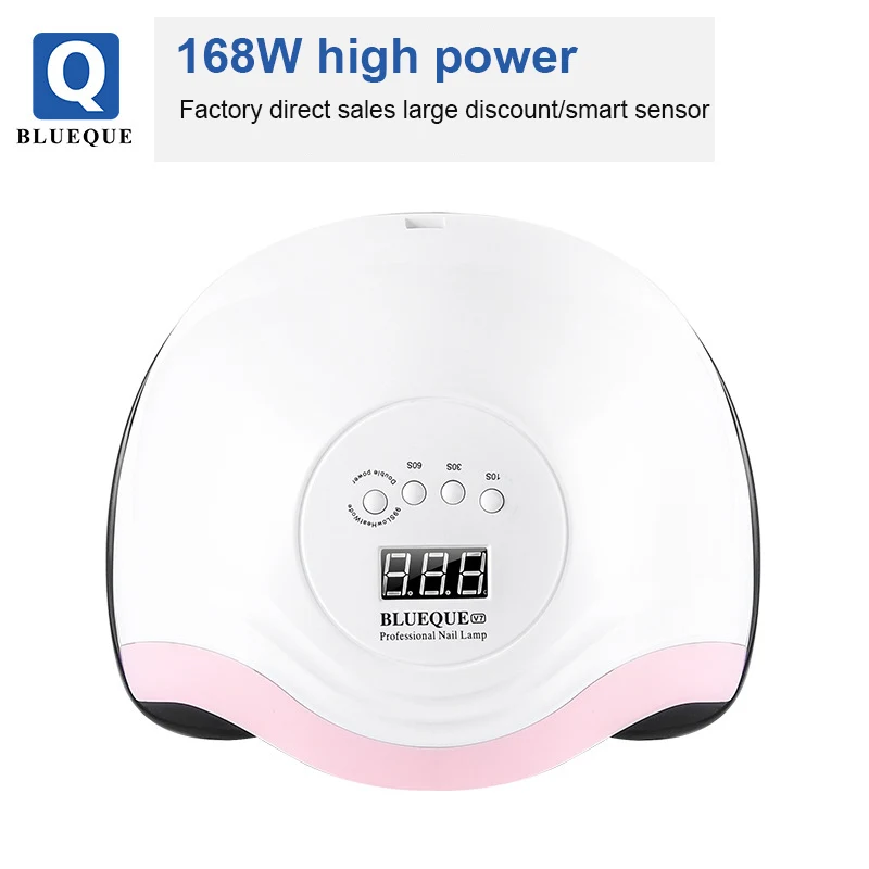 손톱용 UV LED 램프, 휴대용 젤 광택제 건조 램프, 4 기어 타이머, 전문 네일 드라이어, 매니큐어 장비 도구