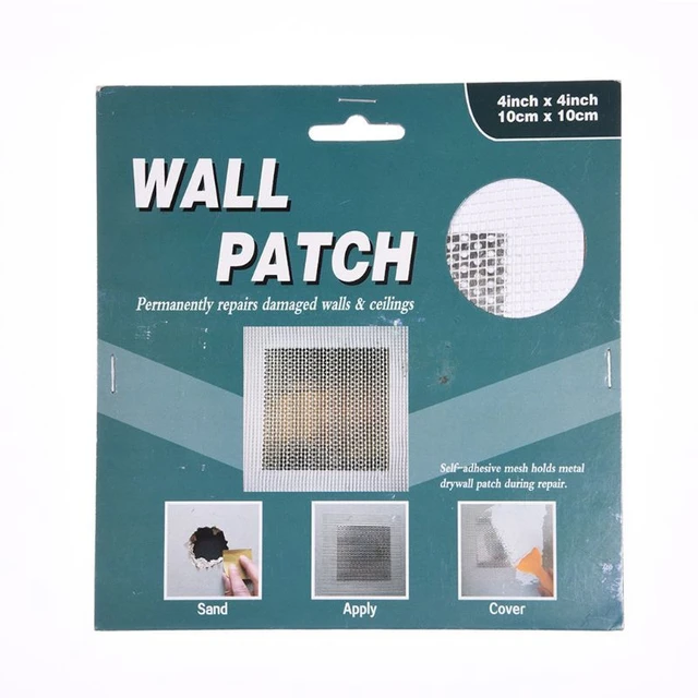Mesh Wall Repair Patch Adhesive Fix Net Drywall Hole Ceiling Plaster Damage  Aluminum Plate 4/6/
