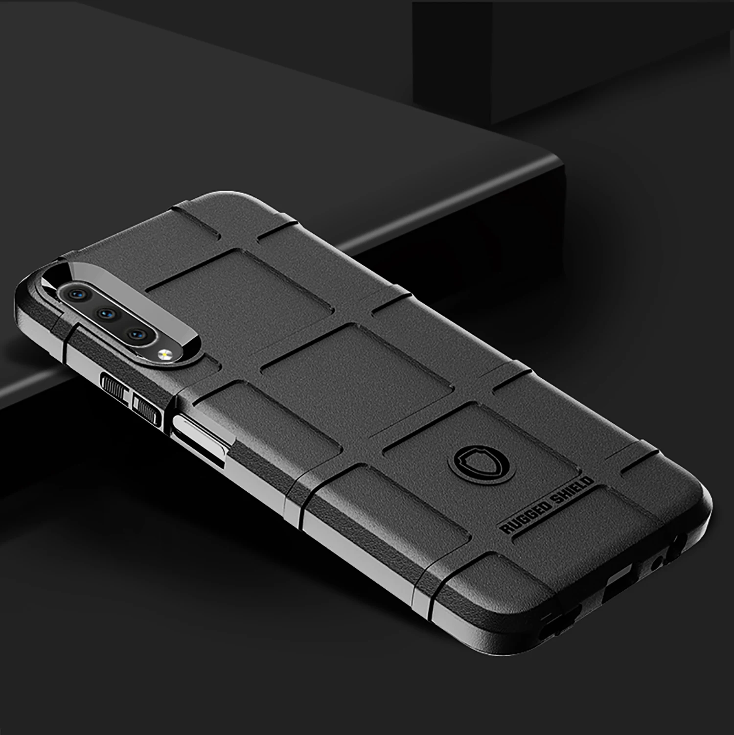 Armor Shield Anti-Knock Matte Silicone Back Cover