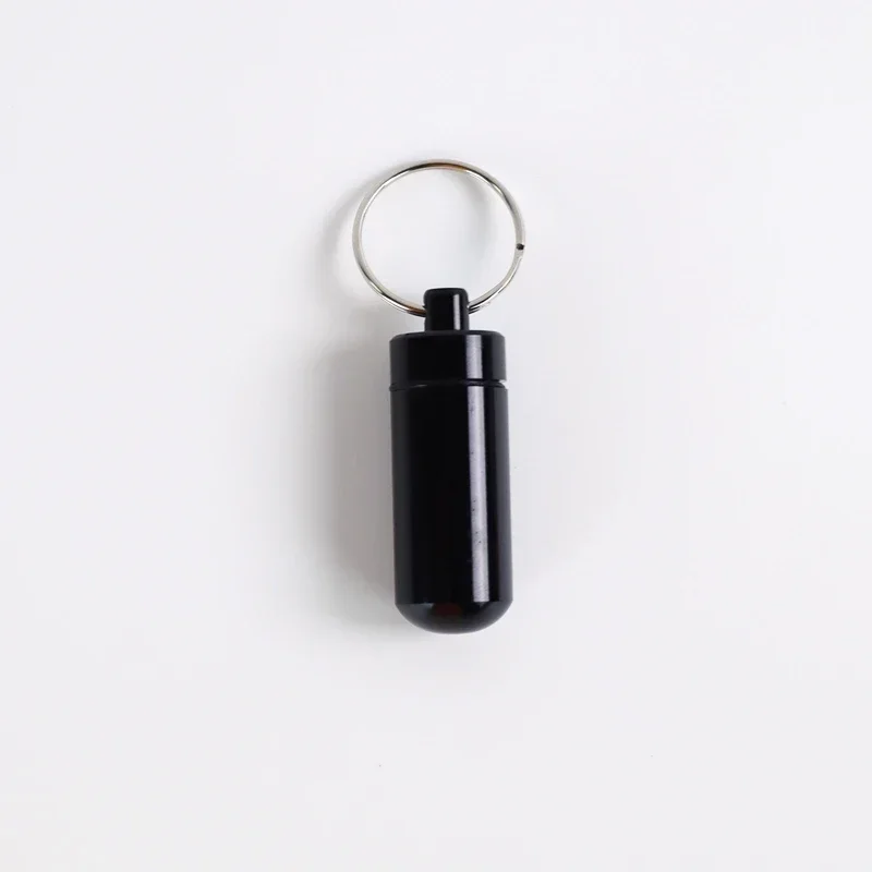 Compact Waterproof Aluminum Pill Organizer and Storage Container