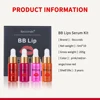 BB Lips Ampoule Serum Starter Set Semi-Permanent BB Lip Gloss Tinted Pigment Lasting Moisturizing For Lip Care Glow Free Shiping 4