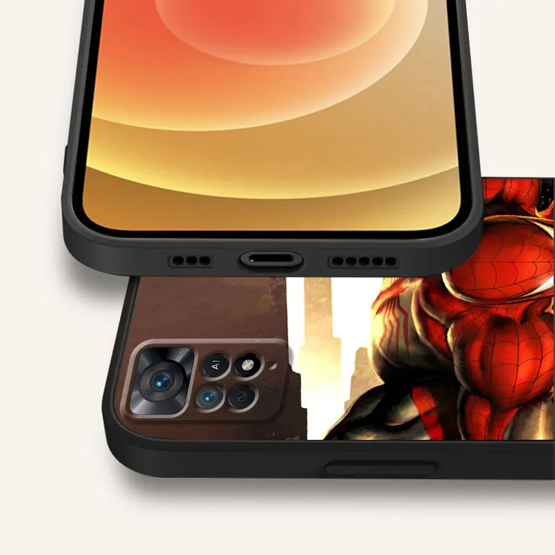 Marvel Spider Man Peter Parker Funda para Redmi Note 12 Pro 9S 10C