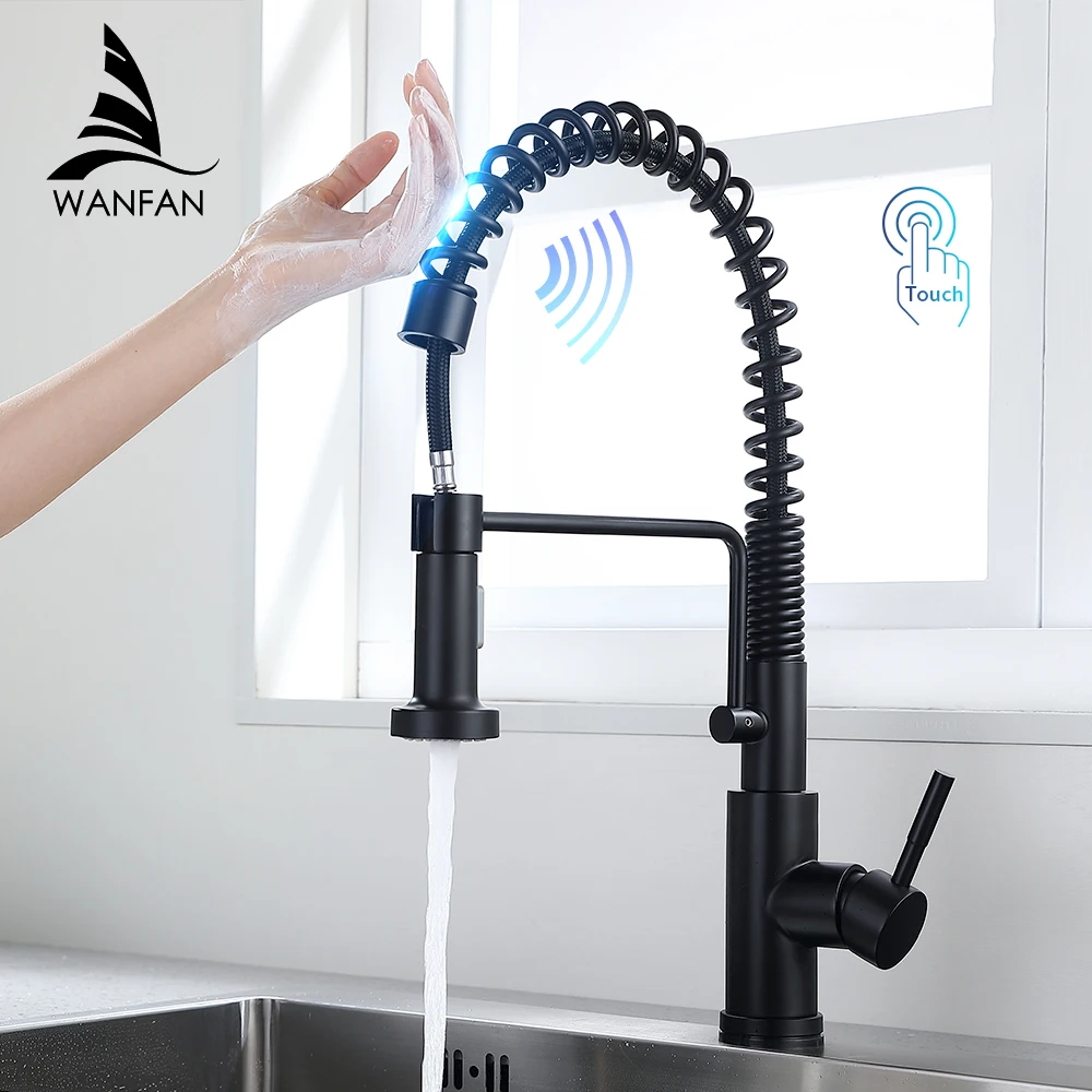 Smart Touch Kitchen Faucets Crane For Sensor Kitchen Water Tap Sink Mixer Rotate Touch Faucet Sensor Water Mixer KH-1005 6