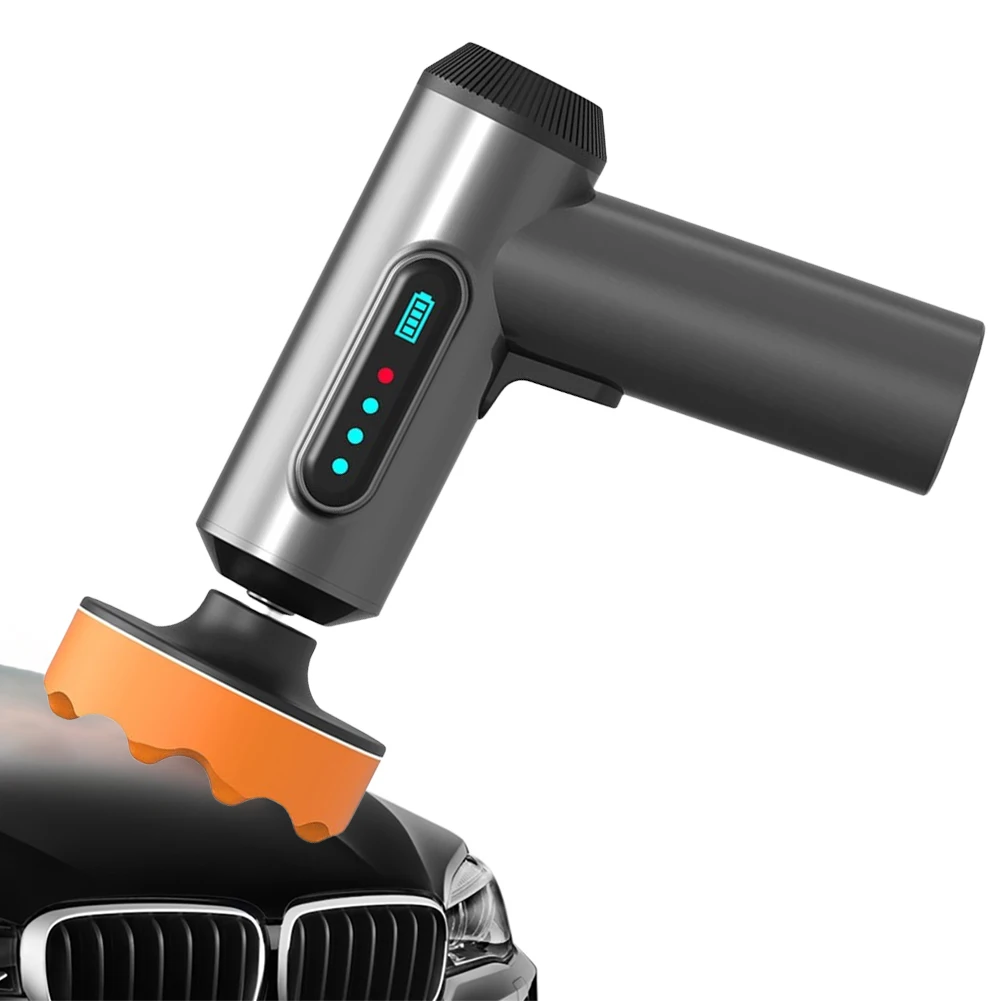 Wireless Car Polishing Machine 4000mAh Cordless Car Polisher 2000RPM Electric Polishing Wax Tool Polish Scratch Repair Tools