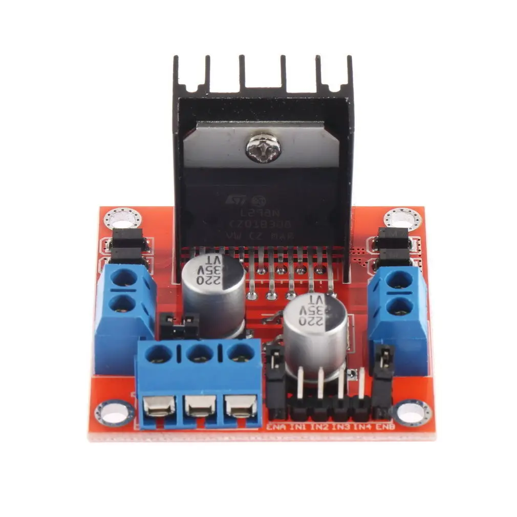 Modulo L298P Controller Motore H-Bridge Per Arduino - Driver Per Motori CC E Stepper Ad Alta Potenza - Foto 11
