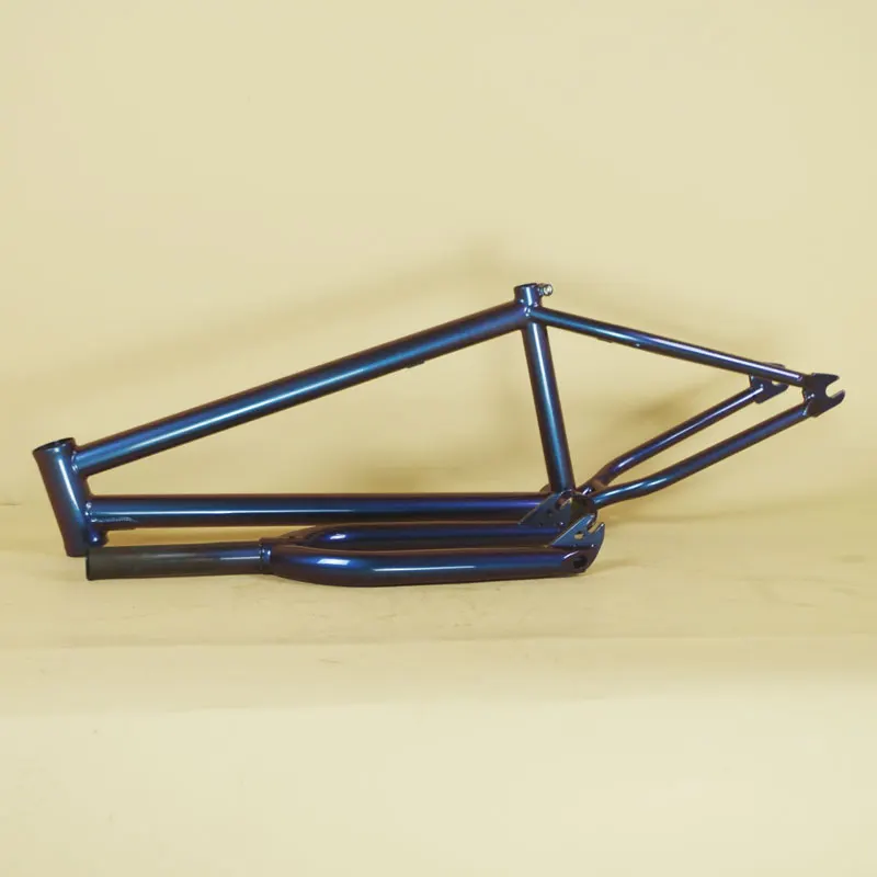 

20 Inch BMX Small Wheeled Performance Street Bike Action Frame 4130 CRMO Frame Front Fork Multi-color Optional