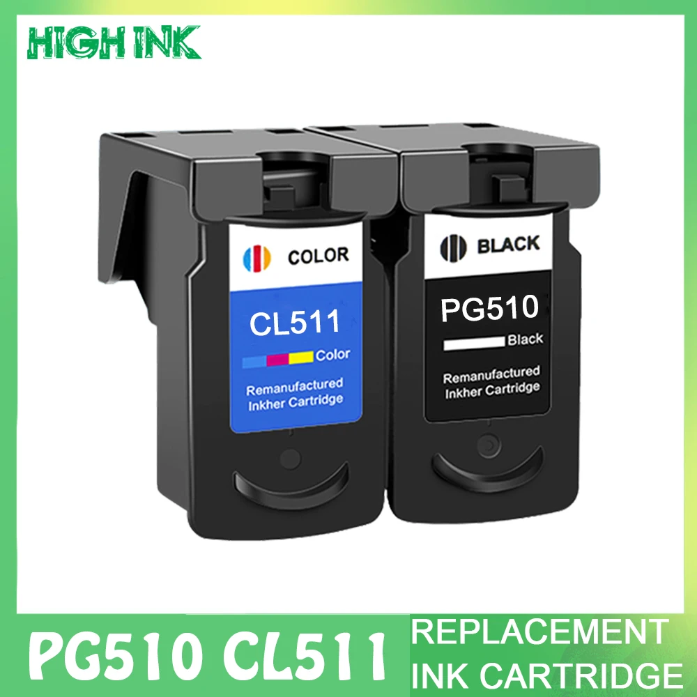 510XL 511XL PG510 CL511 чернильный картридж для Canon PG 510 PG-510 CL 511 iP 2700 Pixma MP250 MP270 MP280 480 MX320 330 MX340