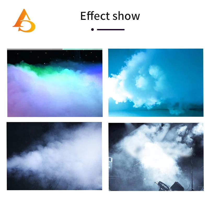 500W Water Based Smoke Machine Stage Effects for DJ Disco Show Event Party Wedding Remote Control DMX Fazer Smoke Equipment