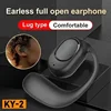KY2 Single Wireless Earphones Air Conduction OWS Headphone HiFi Ear-Hook Music Sports Noise Cancel Headset For All Smartphones 2