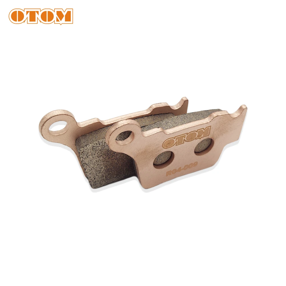 OTOM Motorcycle Rear Brake Pads Motocross Dirt Bike Copper Base Brake Disc R04 For KTM HUSQVARNA SXF EXC-F EXC-R EXC TC TE FC FE