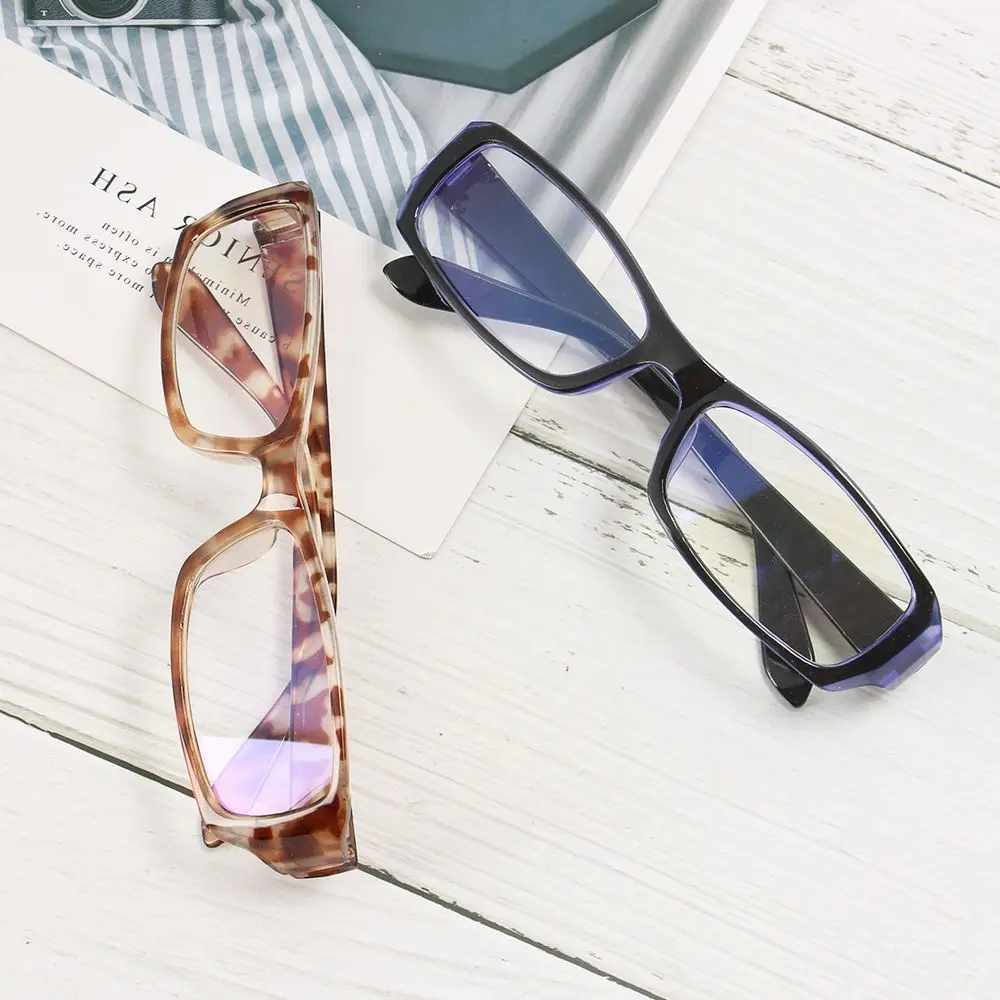 Fashion HD Anti-UV Blue-ray Glasses Men Women Radiation Protection Computer Goggles Anti-fatigue PC Frame Eyeglasses Flat Mirror blue light blocking glasses
