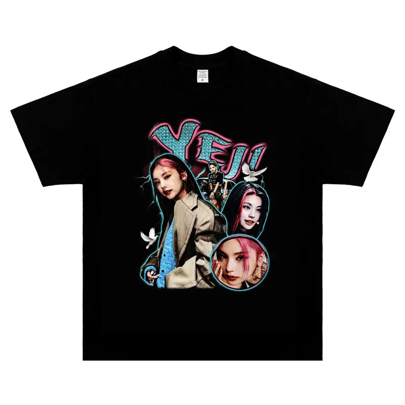 ITZY Yeji Shirt Checkmate Kpop Girlband Music Vintage Retro 