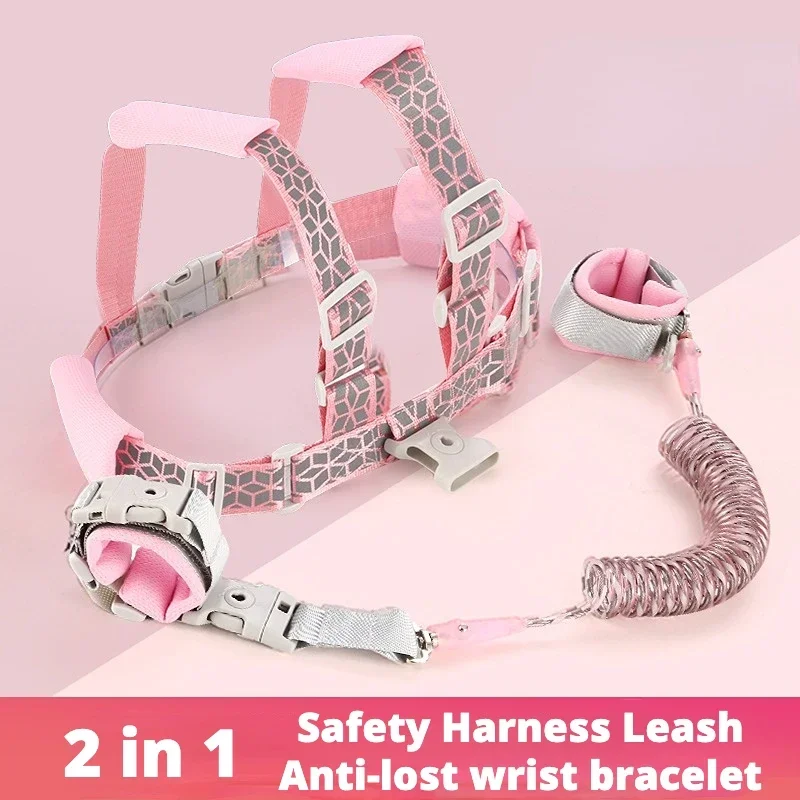 Luminous Baby Anti-lost Backpack Toddler Safety Harness Leash Kids Outdoor Children's Safety Walk Belt for 1-3 Years baby harness
