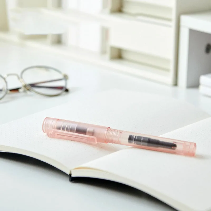 Kaco Fountain Pen Set EF Nib Transparent ручки Stylo and Ink