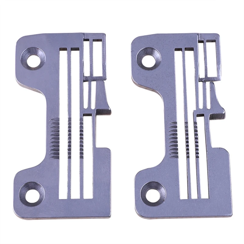2108004 Throat Plate Fit For Yamato AZ6020 8020H (4 Thread) Industrial Overlock Sewing Machine Parts Needle Plate 2.4x5mm 3