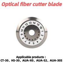 

COMPTYCO CT-30 HS-30 AUA-X0 AUA-S2 AUA-30S Fiber Cleaver Optical Fiber Cutter Fiber Cutting Tool Spare Parts 16 Surface Blade