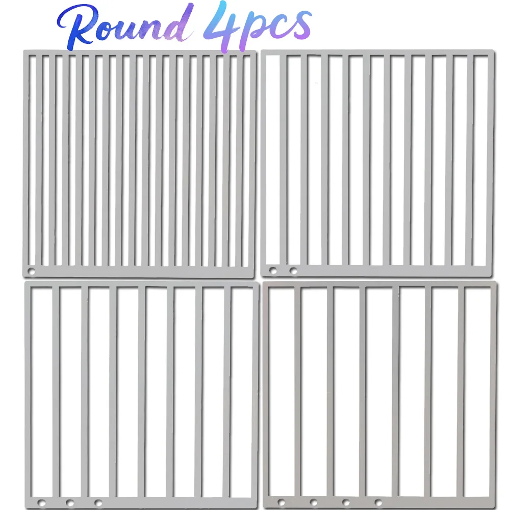 Round Ruler-4pcs