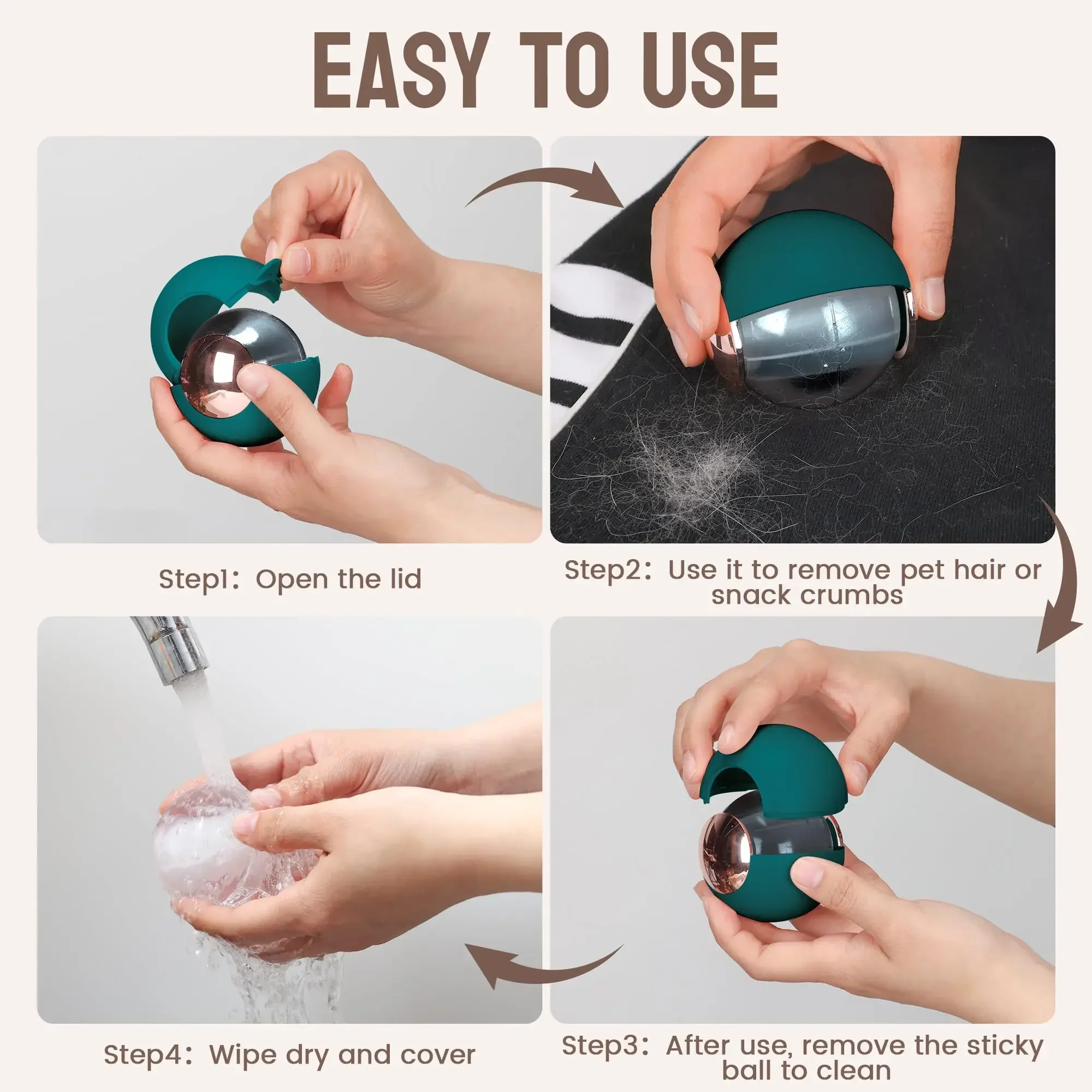 Pet Roller Hair Remover Ball 5