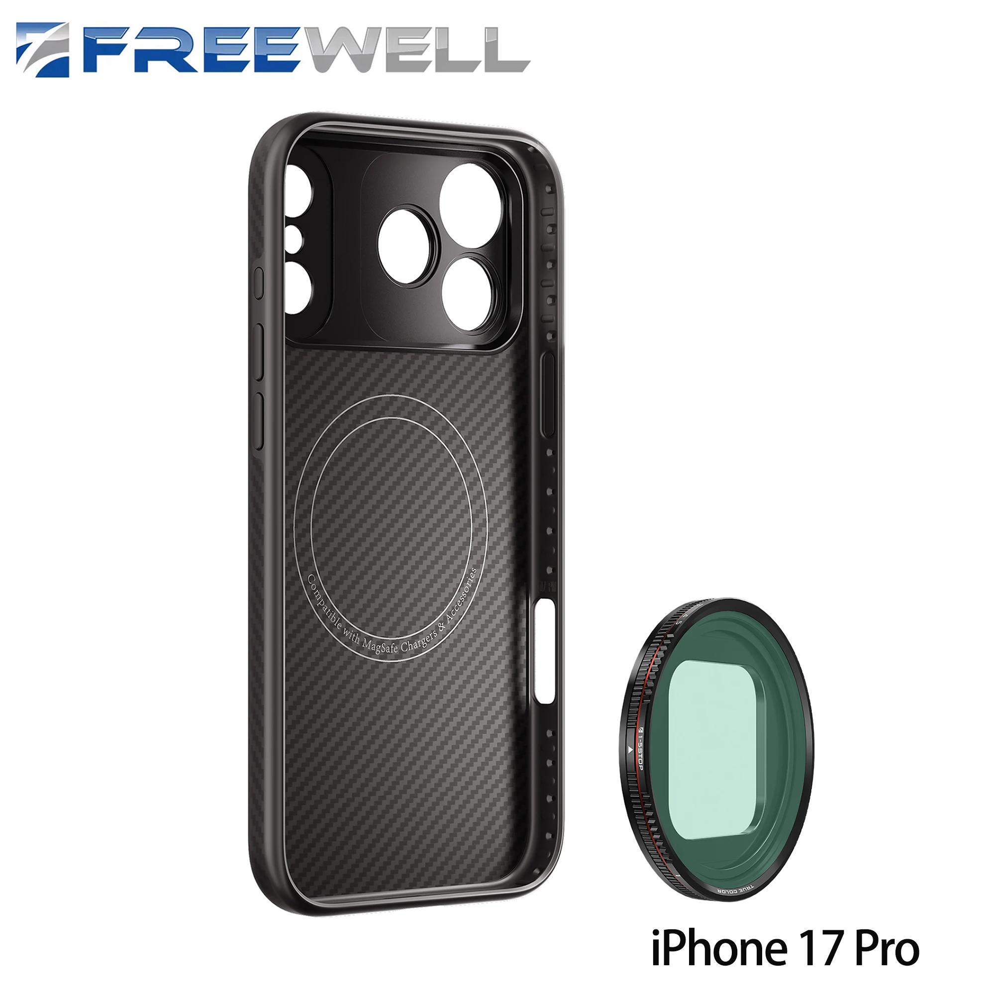 Freewell Sherpa Basic Kit VND Filter and 17MM Mount Phone Case for