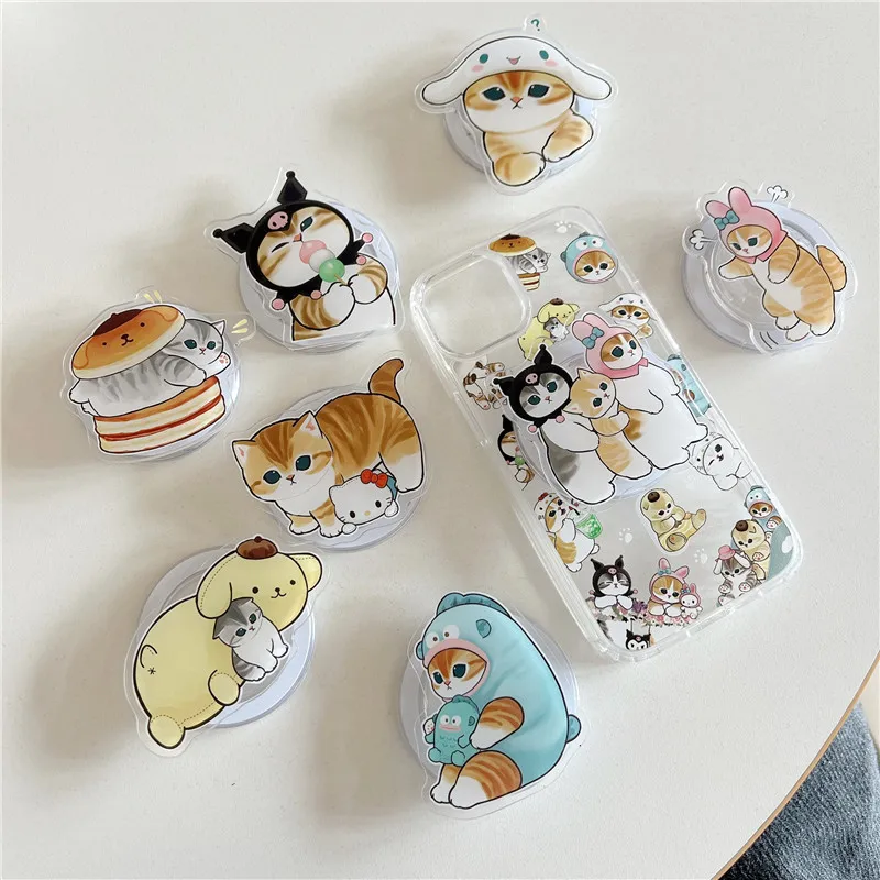 Cute Mofusand Sanrio Character Cat Cover For iPhone 16 15 14 13 12