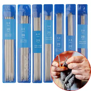 1PC 27CM Long Knitting Needles Aluminum Alloy Straight Single