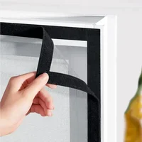 Customizable Size Mosquito Screen Anti-Insect Reusable Mosquito Nets Self-adhesive Black Anti-mosquito Window Screen for windows - Image 4