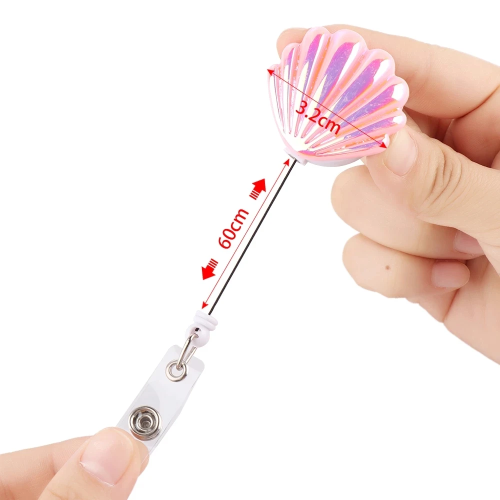 Supplies Business Card Name Card Holder ID Badge Holder Clip ID Badge Nurse Doctor Retractable School Supply