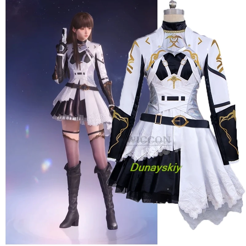 

Anime Xavier SUPACE heroine cos Xavier Zayne Rafayel cos game Love and Deepspace cosplay Uniform woman girls cosplay costume