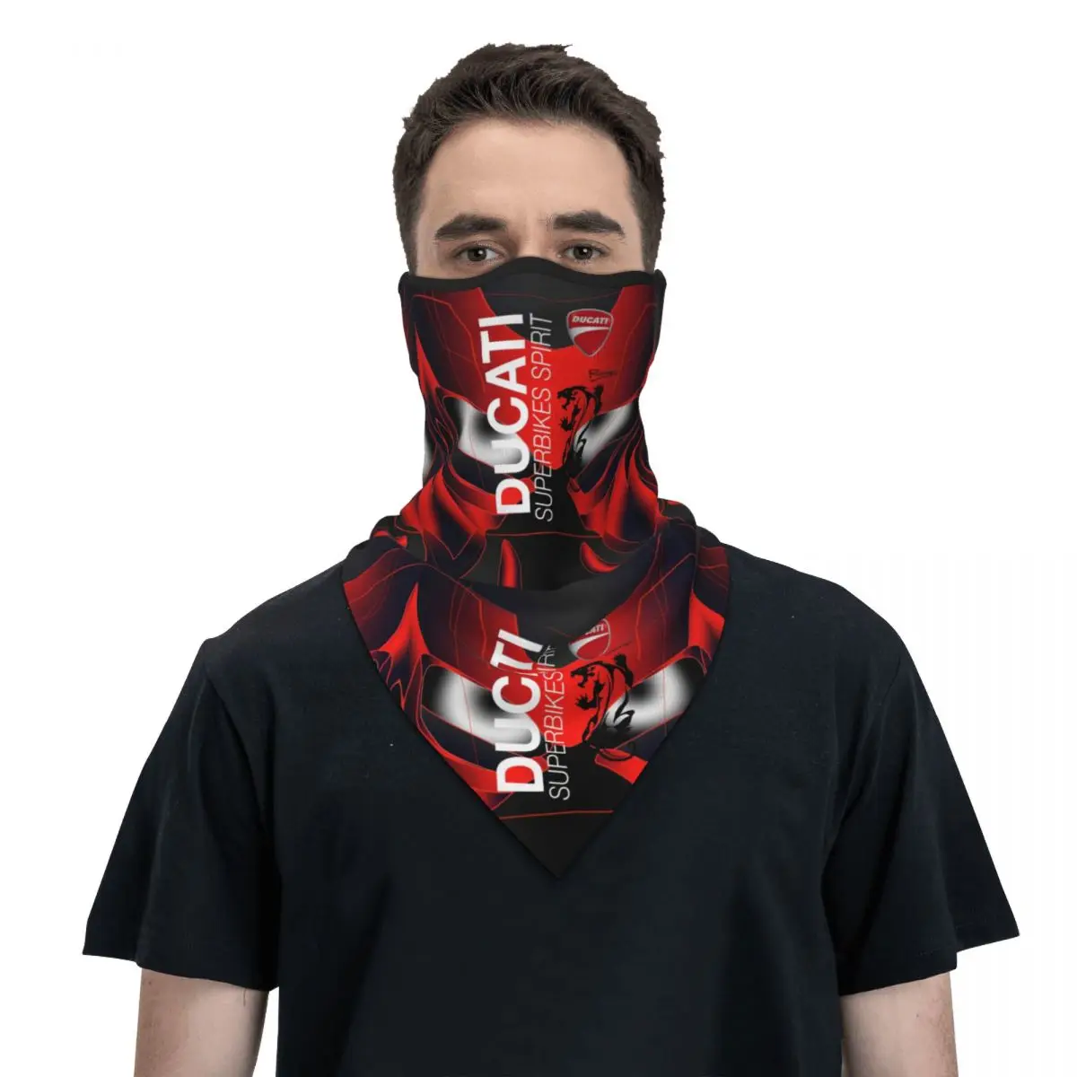 

Женский и мужской шарф Ducatis для езды на мотоцикле и лыжах